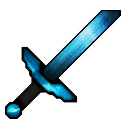 Minecraft Diamond Sword Icon Png Clipart Image Iconbu