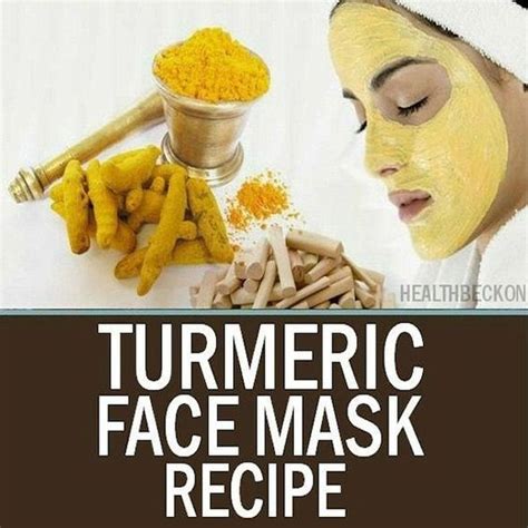Diy Tumeric Face Mask Recipe Tumeric Face Mask Turmeric Face Mask
