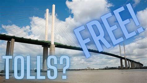 Dartford Crossing Tolls For Nothing And Your Lift For Free Youtube