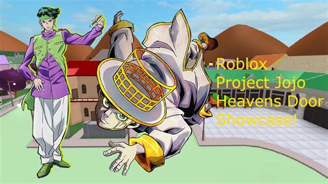 Roblox Project Jojo Remastered Sticky Fingers Showcase Roblox Promo