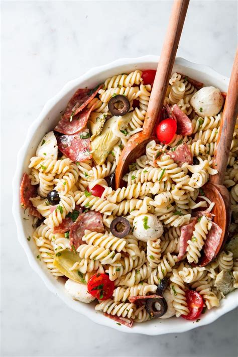 Fresh tomatoes and roasted red peppers add a pop of bright color and juiciness this healthy antipasti pasta salad is perfect for a light dinner. 40 Easy Pasta Salad Recipes - Best Cold Pasta Dishes