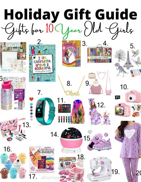 Holiday Gift Guide  Gifts for 10 Year Old Girls  Christmas Gifts for