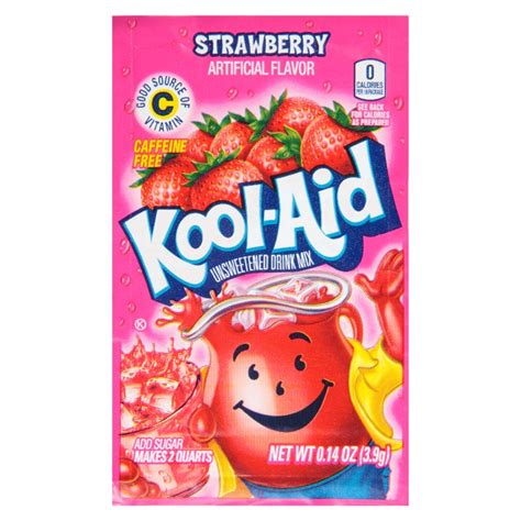 Kool Aid Strawberry 19 Liter 5 Zakjes Shop America