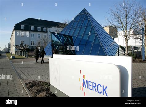 Corporate Headquarters Of Merck Kgaa Darmstadt Hessen Germany