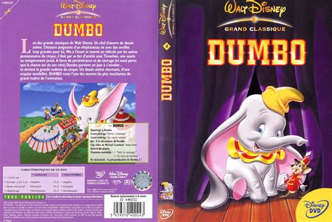 Jaquette Dvd De Dumbo Cinéma Passion