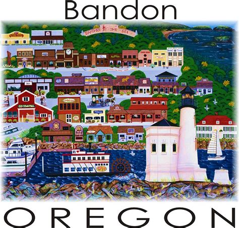 Bandon By The Sea Painting By Jennifer Lake Fine Art America