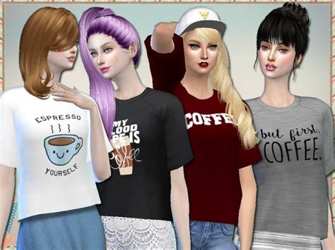 Mods Cc The Sims4 Female Clothes Ubrania ŻeŃskie