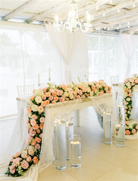 Cascading Flowers Make This Sweetheart Table So Dreamy Sweetheart