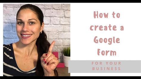 How to create a google doc form for your Instagram business 