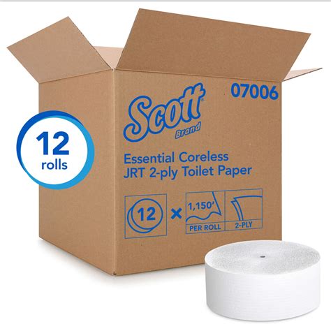 Scott Essential Coreless Toilet Paper 12 Roll Ace Hardware