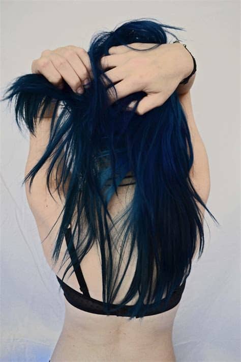 Although this color hair has existed for such a long time, form is temporary, class is forever! Navy Blue Hair Color | NeilTortorella.com