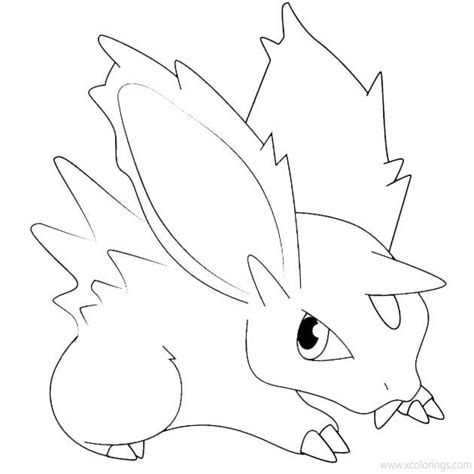 Pokemon Zacian Coloring Pages