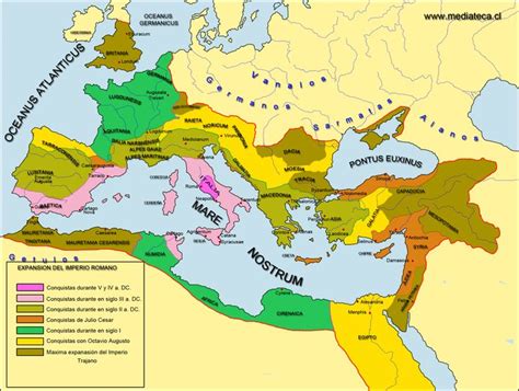 A Map Of The Roman Empire