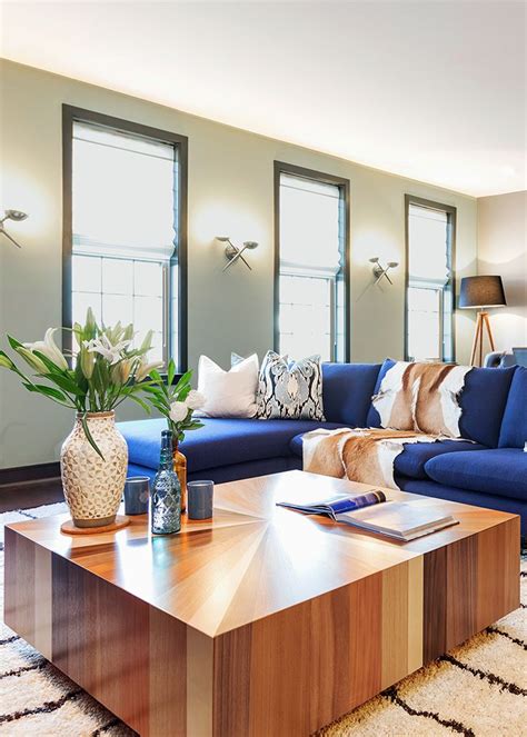 Design ideas for a medium sized modern open plan living room in toronto with a reading nook, grey walls, light hardwood flooring, no fireplace, a wooden fireplace surround and no tv. Rustic Mid Century Modern Living Room | Modern sectional ...