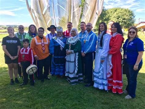 choctaw nation travels to ireland to dedicate kindred spirits sculpture choctaw nation