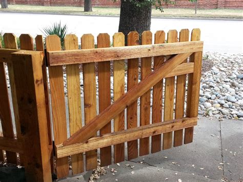 Tall Spaced Picket Gate Residential Industrial Fencing Company In Denver Co