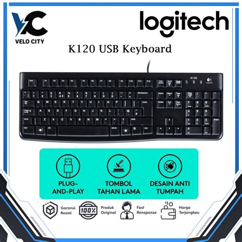 Jual Keyboard Logitech K120 Original Garansi Resmi 1 Tahun Shopee