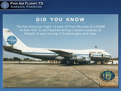The Picture Of The Pan Am 73 Plane That Was Hijacked In Karachi On