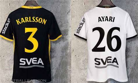 Aik 202223 Nike Home And Away Kits Football Fashion