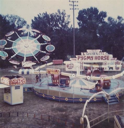 myers amusements midway somewhere in tennessee 1970s carnival midway amusement carnival rides