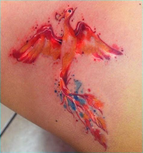 25 Phoenix Tattoos Designs And Ideas Small Phoenix