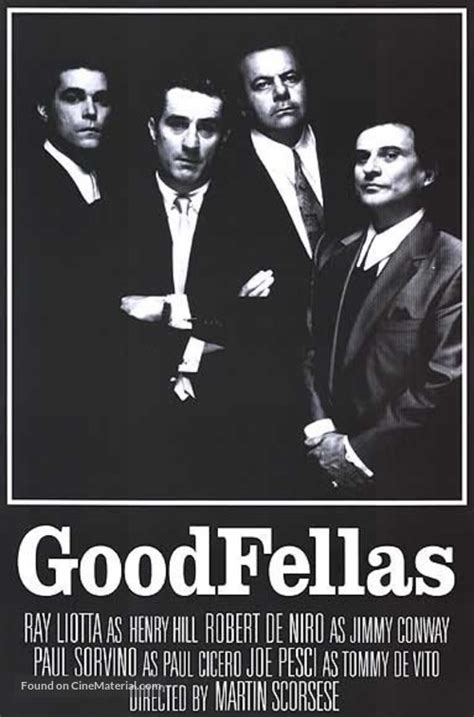 Goodfellas 1990 Movie Poster