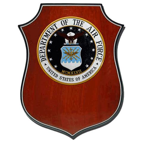 Air Force Usaf Shield Plaque American Plaque Company Military