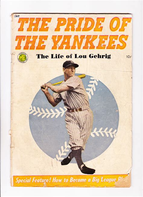 The Pride Of The Yankees 1949 The Life Of Lou Gehrig Ebay
