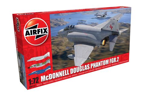 Airfix Mcdonnell Douglas Phantom Fgr2 172 Military Aircraft Plastic