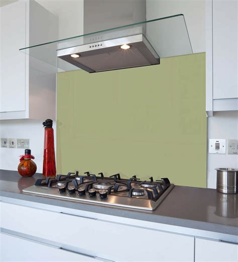 Sage Coloured Kitchen Glass Splashbacks Toughened And Heat Resistant Ebay