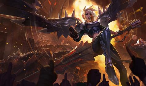 Pentakill Kayle Is On The Way To Celebrate The Bands Second Album And