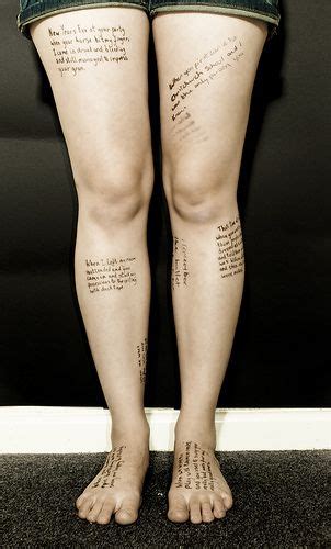 Body Writing Bodywriting Writing On Skin Uplifting And Positive