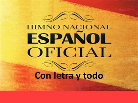 Himno De Espana Letra Oficial Seo Positivo
