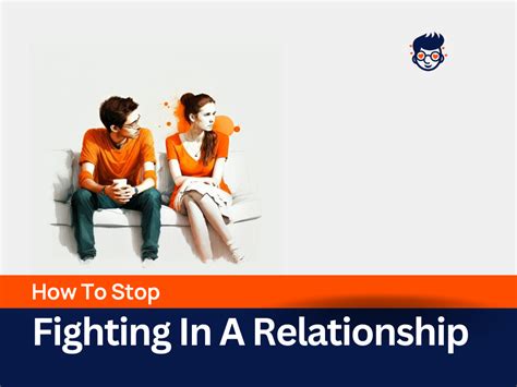 How To Stop Fighting In A Relationship 20ways