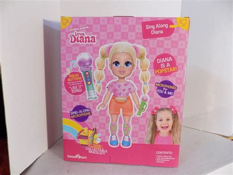 Love Diana Sing Along Diana Doll Electronic Sing Along Microphone 13 Dolls And Doll Playsets