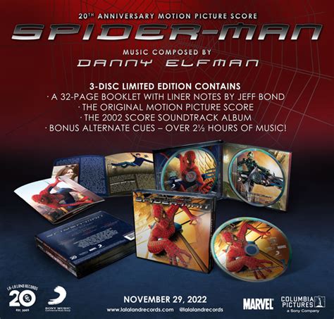 Spider Man 20th Anniversary Motion Picture Score Expanded