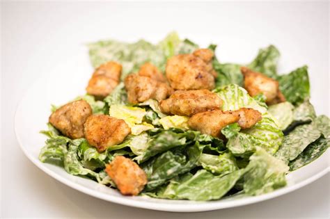 Classic Caesar Salad With Chicken Croutons Shelf5