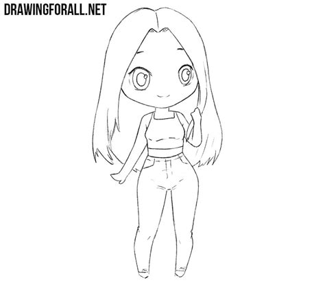 How To Draw Simple Chibi Girl Rivera Hiscriand68