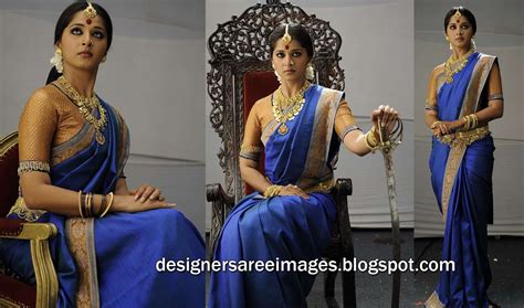 Designer Saree Bollywood Saree Bridal Saree Actress Anushka Shetty