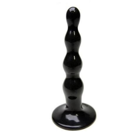 Tantus Ripple Large Silicone Butt Plug Black Sex Toys At Adult Empire
