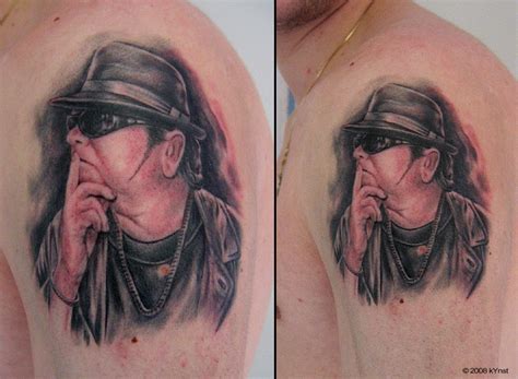 Op de instagramstory van monique zien we dat andré opnieuw een tattoo heeft laten zetten! Andre Hazes by Thomas-kYnst: TattooNOW