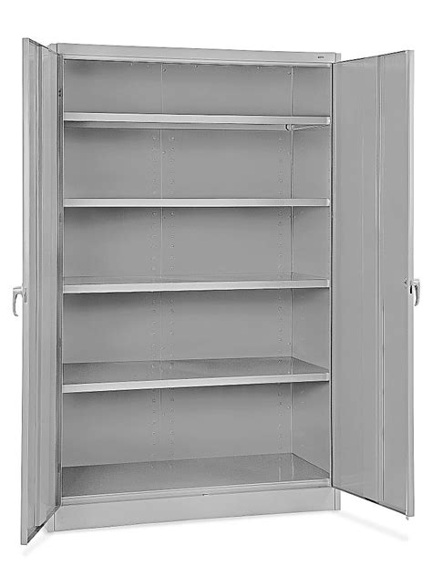 Great for garage storage, mudrooms, basements welded steel garage cabinets feature excellent support and premium quality. Jumbo Heavy Duty Metal Storage Cabinet - 48 x 18 x 78 ...