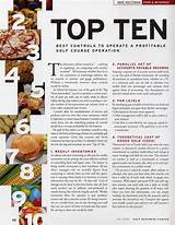 Images of Food Service Articles