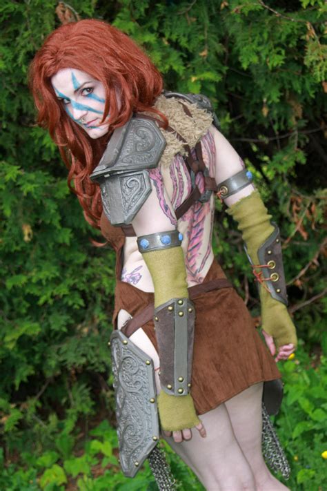 Aela The Huntress Cosplay Back By Alliapocalips On Deviantart