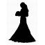 Bride Realistic Silhouette Vector Illustration 489161 Art At 