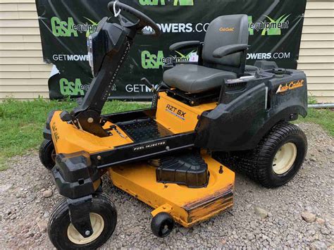 50in Cub Cadet Rzt Sx Zero Turn Mower W Only 122 Hours 68 A Month