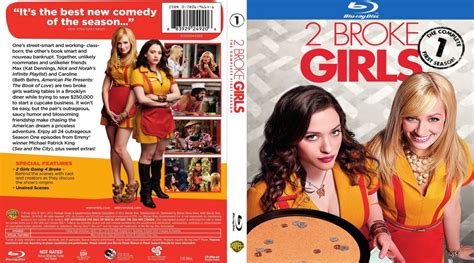 2 Broke Girls Season 1 Tv Blu Ray Scanned Covers 2 Broke Girls Season 1 Blu Ray Dvd Covers