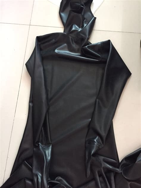 Latex Tights Bodysuit Catsuit Zentai Customization Handmade Without Zip