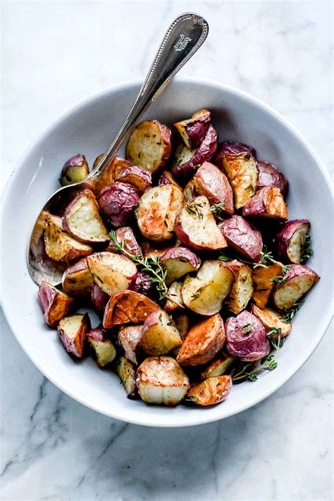 Crispy Oven Roasted Potatoes Foodiecrush Com