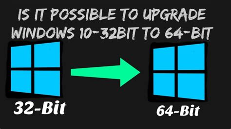 Upgrade Windows 10 32 Bit To 64 Bit Without Losing Data And Files In
